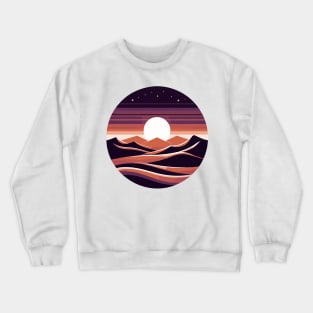 Desert Dusk Serenity Crewneck Sweatshirt